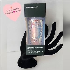 Starbucks Christmas Ornament in Iridescent Great for Gift Giving  NWT!